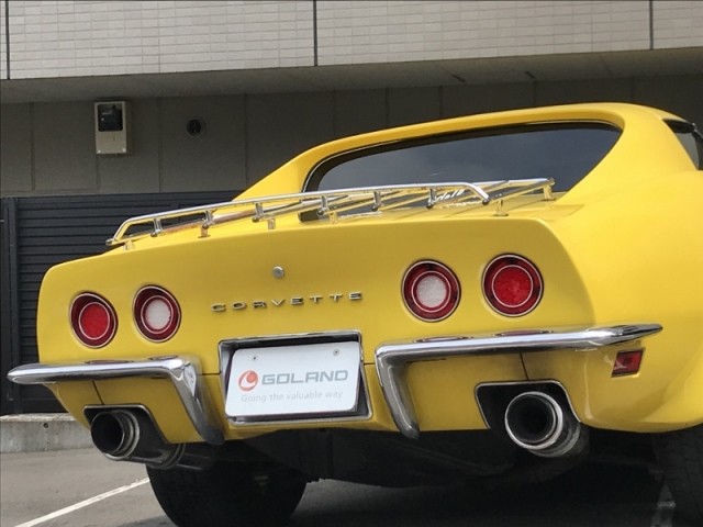 コルベット c3 リア C3コルベットのボディにC6のシャシーを合体
