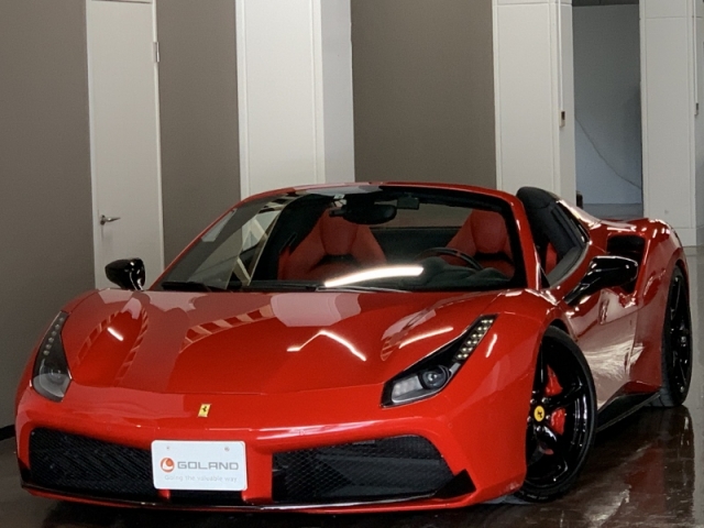 2016年 Ferrari 488 ｽﾊﾟｲﾀﾞｰ F1-DCT ﾃﾞｨｰﾗｰ車 ディーラー車 中古車情報 